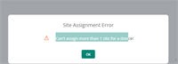 site error